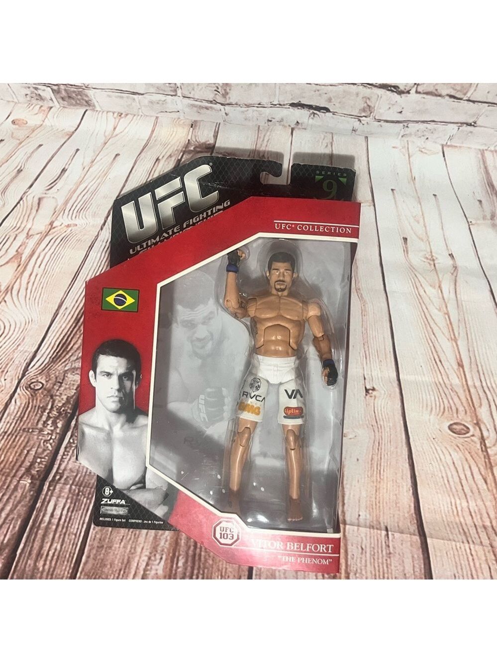 NIB - UFC Series 9 Vitor Belfort 'The Phenom' Action Figure